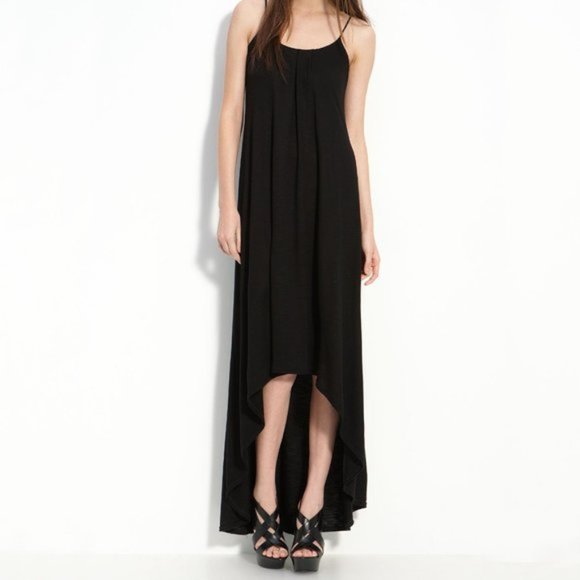 Lanston Dresses & Skirts - Lanston Knit Spaghetti Strap Scoop Maxi Midi Dress